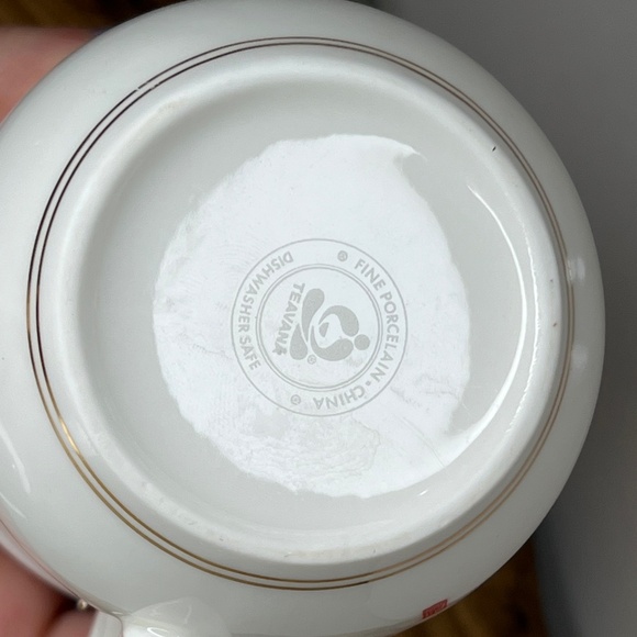 Teavana Mug Porcelain Tea Cup Infuser 3 pc Enchanted Butterflies EUC - Picture 12 of 12